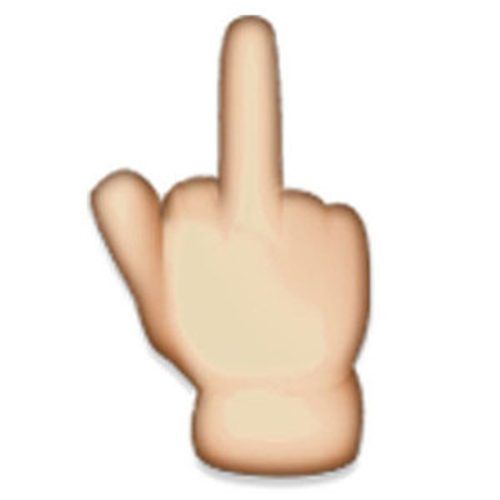 500x500 Best Finger Emoji Ideas Middle Finger Emoji