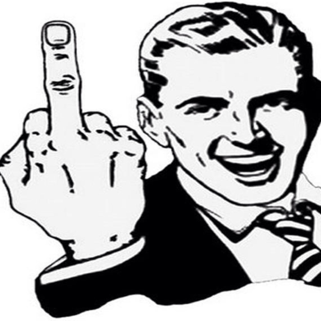 1252x1252 Clip Art Middle Finger 8
