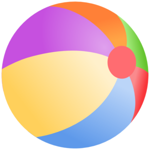 300x300 Beachball Clip Art