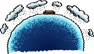 400x230 Image The Whole World Flooded With The Art Floating Ontop Noahs