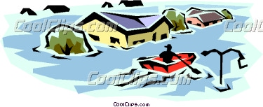 375x153 Flooded Clipart