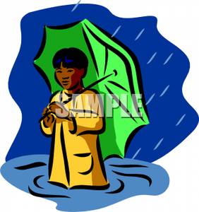 282x300 Image A Child With An Umbrella In A Flood