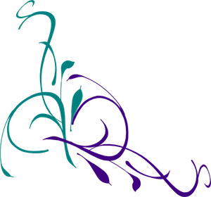 300x280 Floral Swirl Png, Svg Clip Art For Web