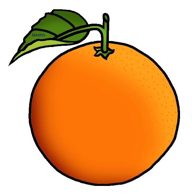 640x648 Florida Orange Clipart