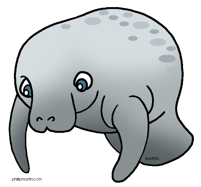 648x604 Florida Manatee Clip Art Free Free Clipart Images Image