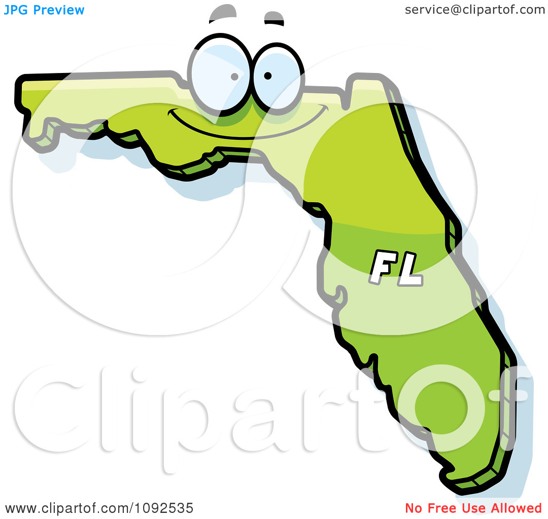 1080x1024 State Of Florida Clipart