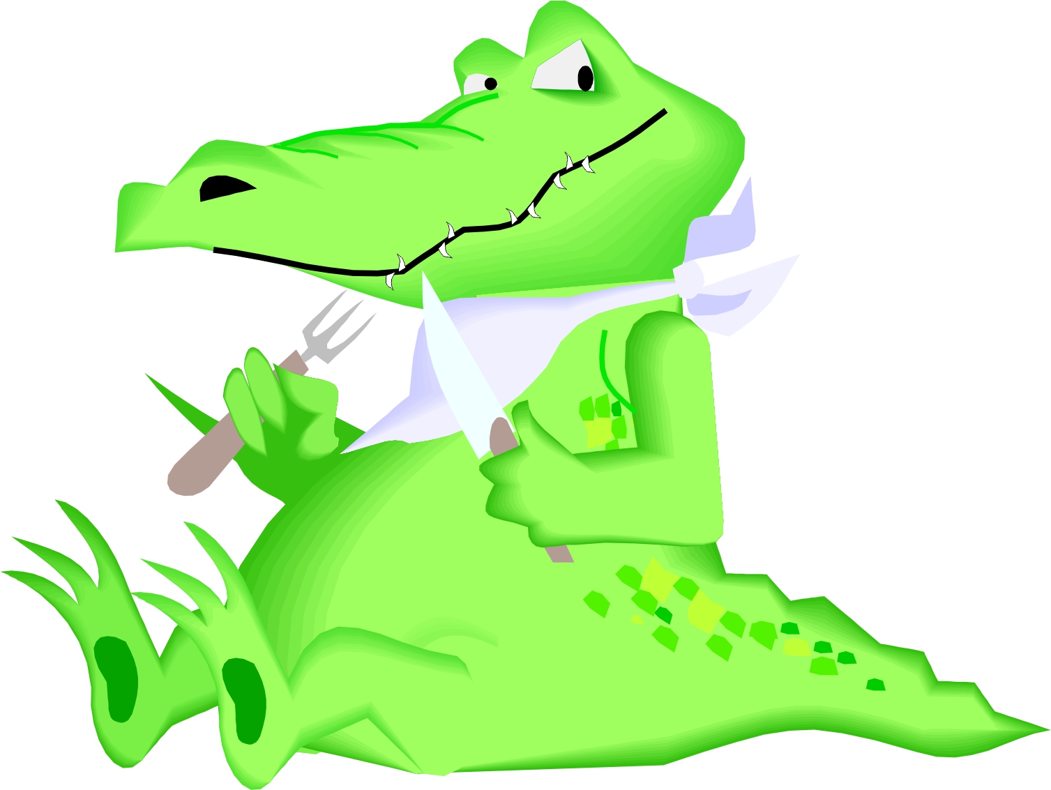 1507x1133 Florida Gator Eating Clipart