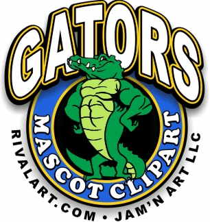 306x324 Gator Clipart
