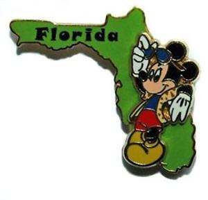 300x288 Mickey Mouse Florida State Character Disney Pin Ebay