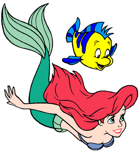 450x489 Ariel And Friends Clip Art 3 Disney Clip Art Galore