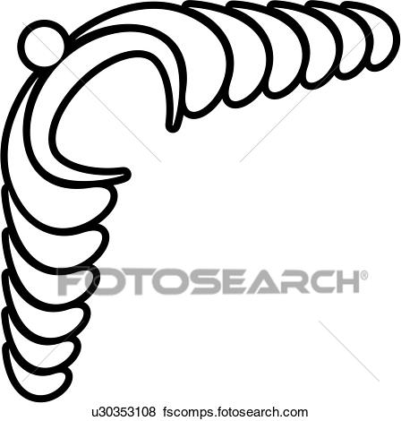 448x470 Clip Art Of , Border, Corner, Emergency, Emergency Services