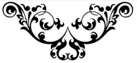 272x125 Free Flourish Clip Art Pictures