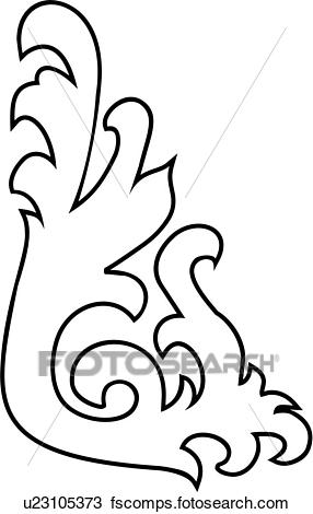 286x470 Clipart Of , Border, Corner, Emergency, Emergency Services, Engine