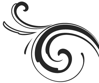 323x273 Decorative Flourish Clipart