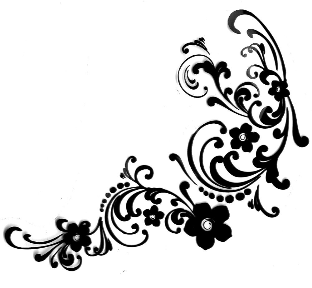 1000x922 Clipart Swirls Flourishes Clipartfest And 3