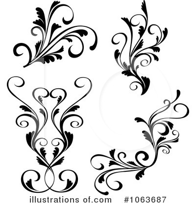 400x420 Flourishes Clipart