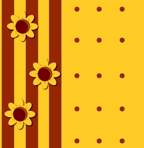 292x300 Floral Background Clipart Image