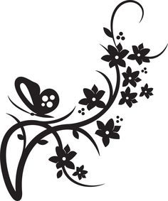 236x283 Simple Flower Designs Black And White Free Download Clip Art