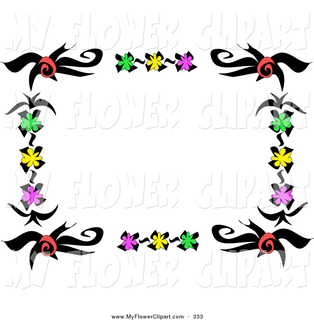 1024x1044 Pink And Black Border Clip Art