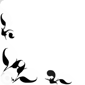 298x297 Floral Design Corner E Clip Art