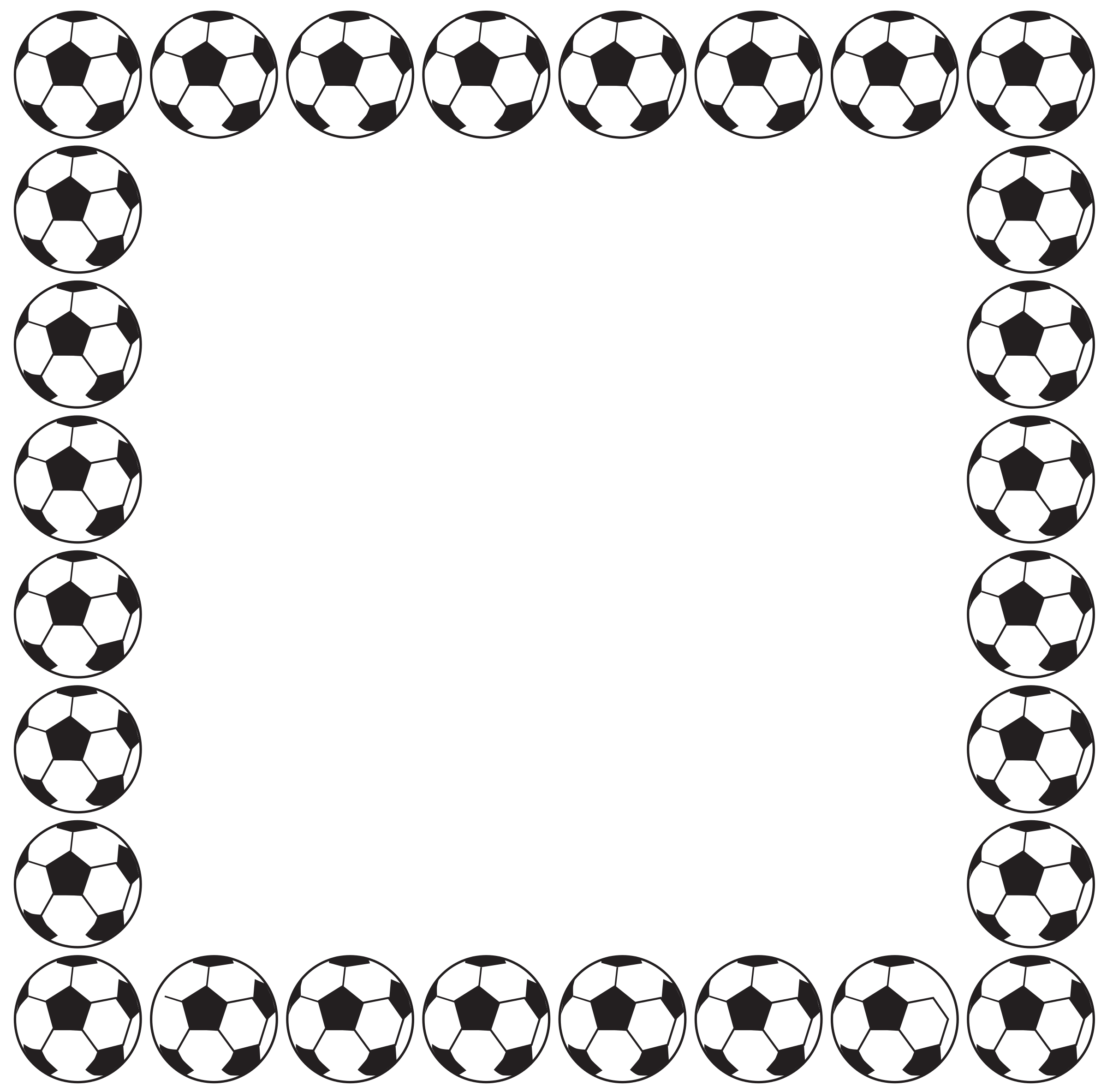 2400x2367 Sports Border Clip Art Many Interesting Cliparts