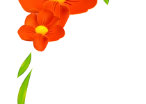 210x150 Clip Art Flower Border Clip Art