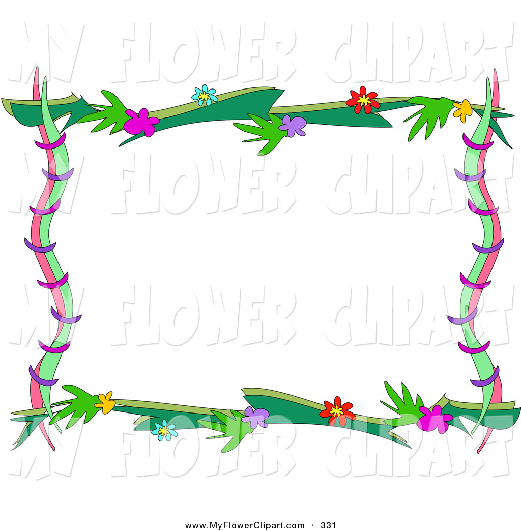 1024x1044 Clipart Flower Borders And Frames