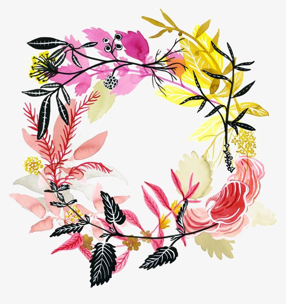 563x600 Leaf Border, Creative Borders, Drawing Border, Creative Flower