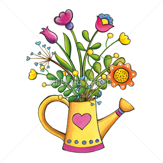 650x650 Bouquet Clipart Summer Flower