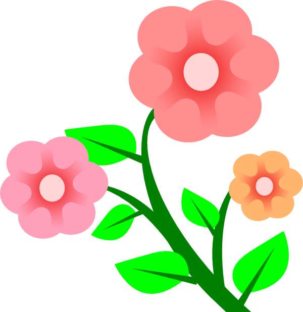600x618 Flowers Clip Art Free Clipart Images 2 2