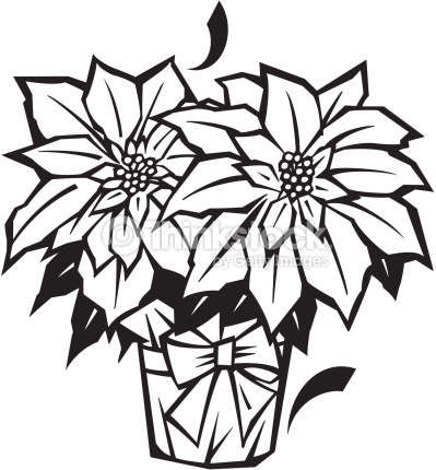 399x430 White Flower Clipart Christmas Flower