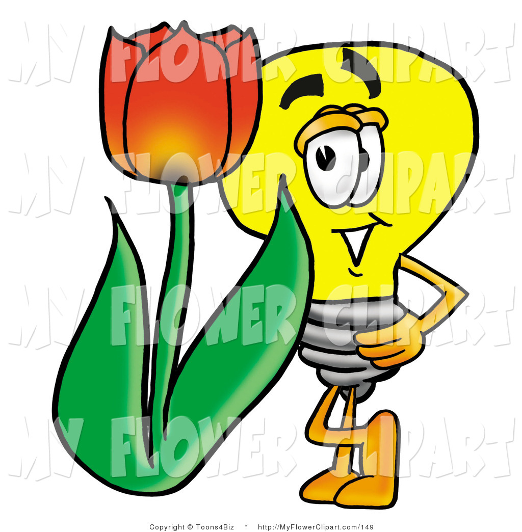 1024x1044 Cliprt Of Yellow Light Bulb Mascot Cartoon Character