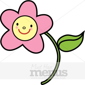 300x300 Pink Flower Clipart For Kid