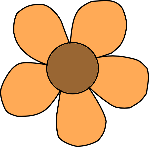 600x593 Blooming Clip Art