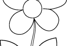 218x150 Flower Clipart Black And White Flowers