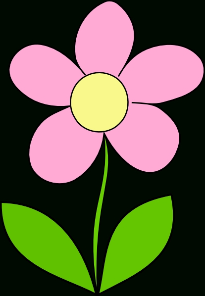 414x598 Top 10 Pink Flower Clip Art
