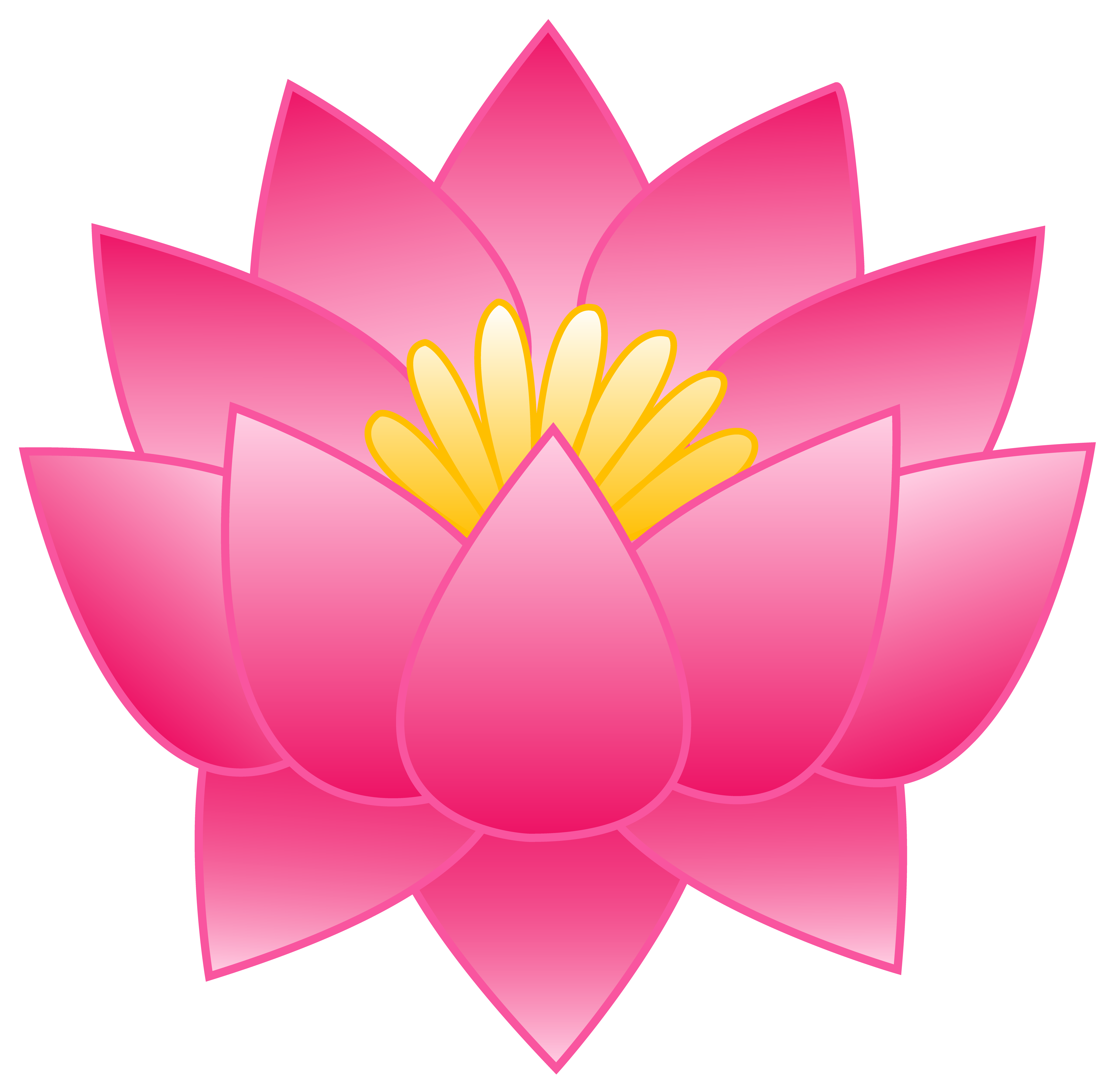 5584x5505 Lotus Flower Clipart