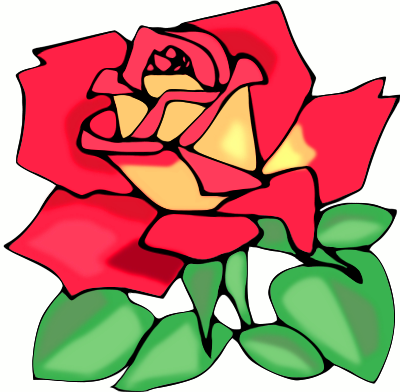 400x392 Free Rose Clipart Public Domain Flower Clip Art Images