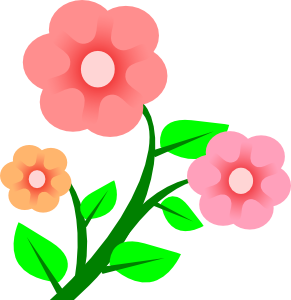 291x300 Flowers Roses Clip Art