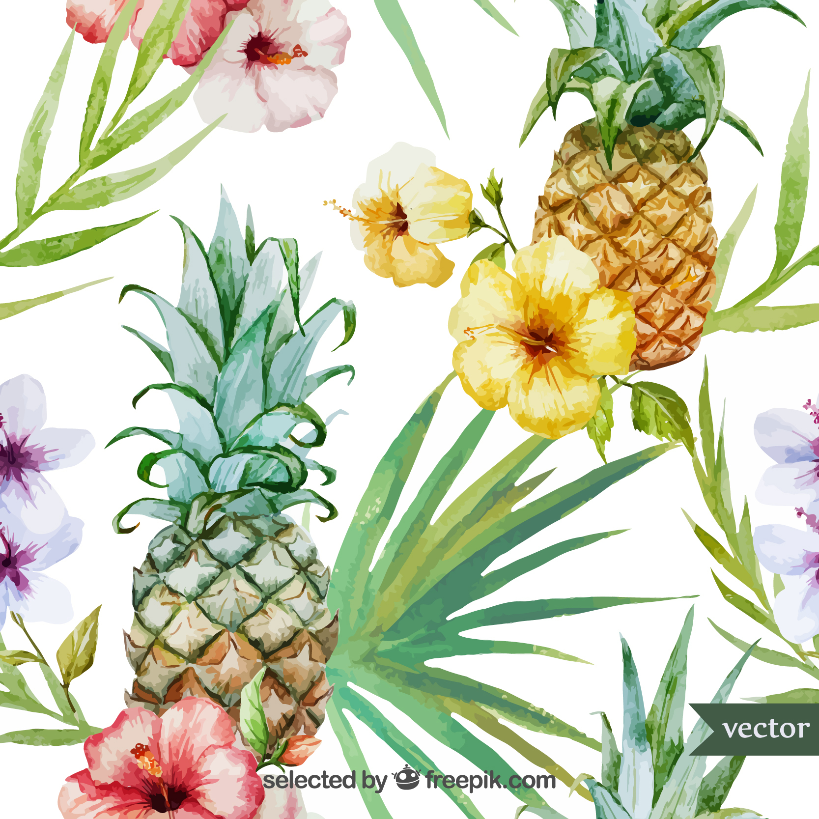 1667x1667 Tropic Pattern Pattern Wallpaper Backgrounds