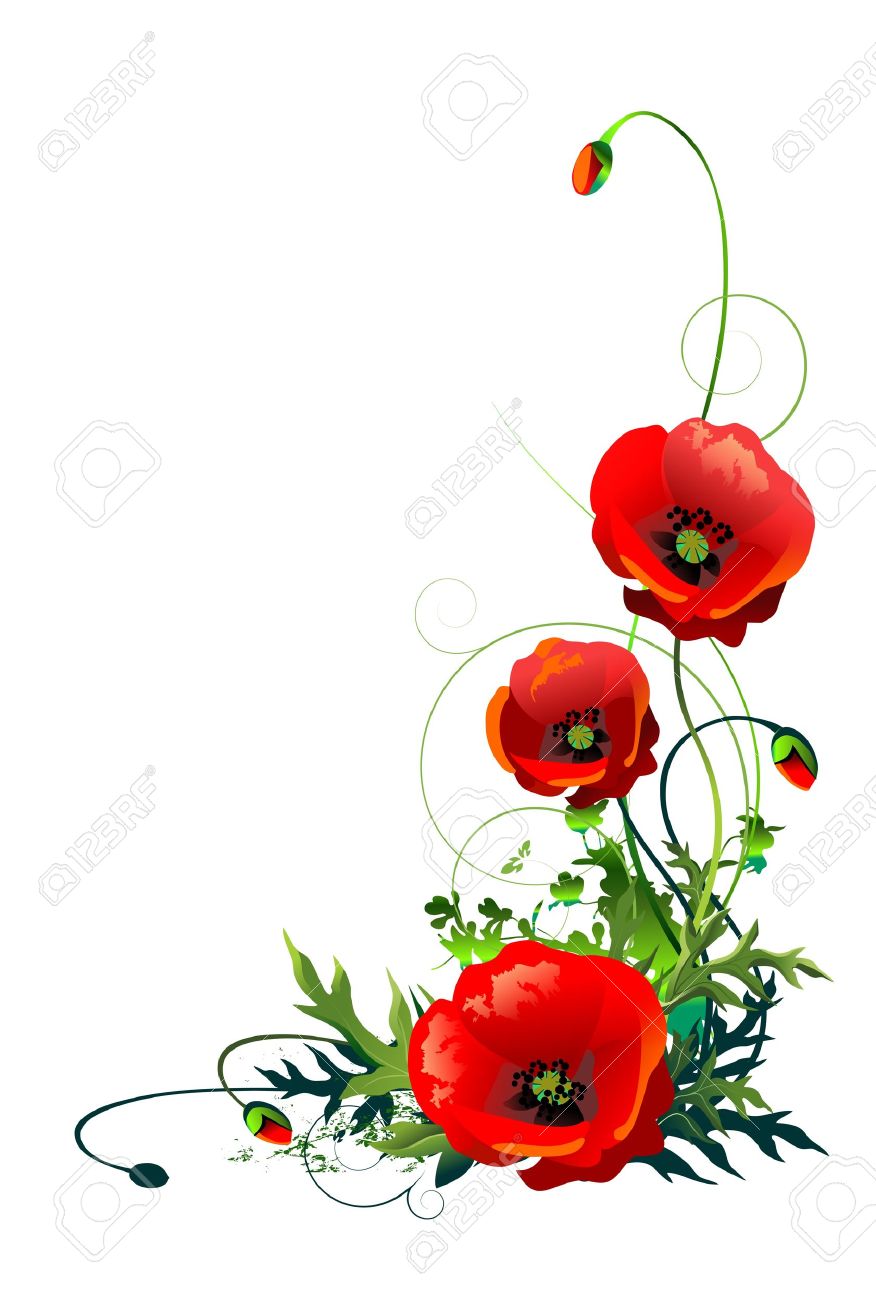 876x1300 33,720 Floral Corner Cliparts, Stock Vector And Royalty Free