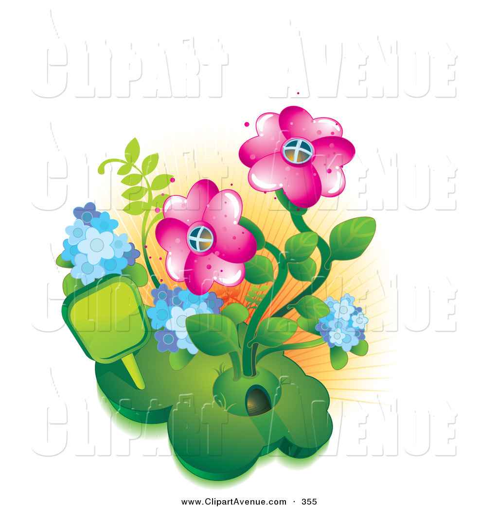 1024x1044 Flowers Garden Clipart