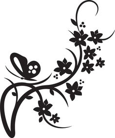 236x283 Simple Flower Designs Black And White Free Download Clip Art