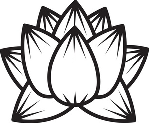 300x248 Lotus Flower Clipart Image