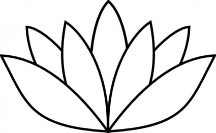425x262 Outline Images Of Flowers