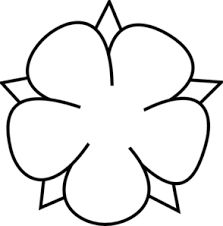 223x226 51 Best Flower Doodle Images Felt Templates