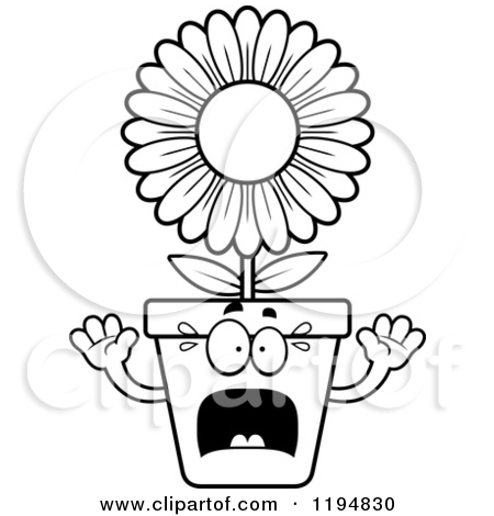 450x470 Pot Plant Clipart Cartoon