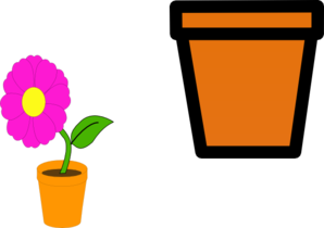 298x210 Flower Pots Clip Art