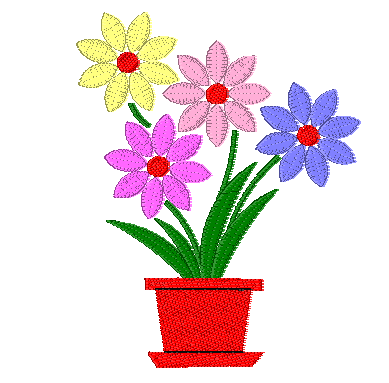 389x383 Pot Plant Clipart June Flower