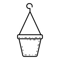 Flower Pot Outline | Free download on ClipArtMag